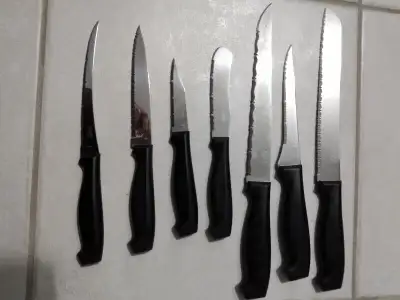 Kitchen knife set, set of knives (Brand New), View more