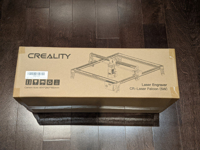 Brand New Creality Falcon Laser Cutter Engraver in Hobbies & Crafts in Burnaby/New Westminster - Image 4