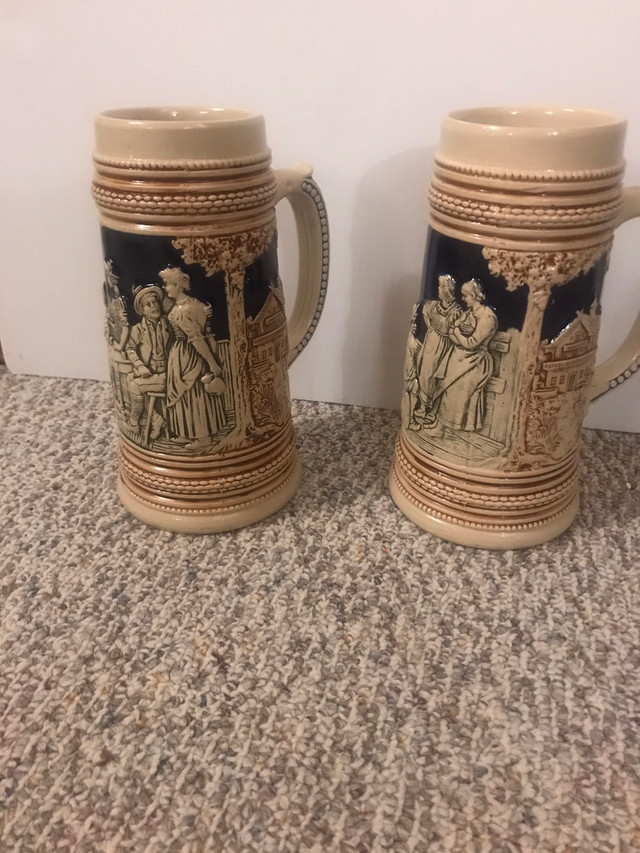 2 Tall Beer Steins in Arts & Collectibles in Regina - Image 3