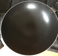 Grand wok T-fal, antiadhésif 35,5 cm