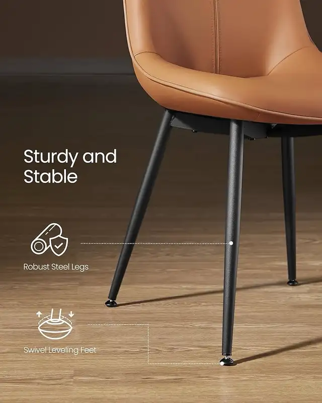 Vasagle dining chair brown in Chairs & Recliners in Markham / York Region - Image 7
