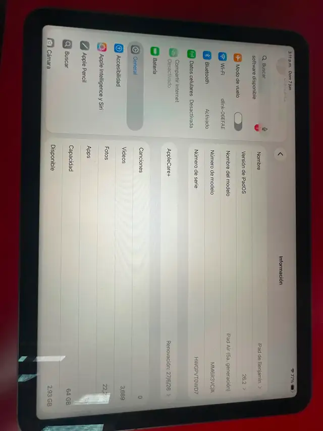 iPad Air 5 génération Price Négociable in iPads & Tablets in Laval / North Shore - Image 7