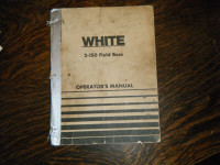 White 2-150 Field Boss Tractor Operators Manual