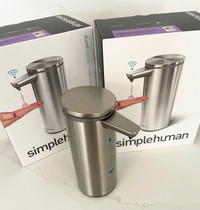 Simplehuman Brushed Rechargeable Sensor Pump - New, in Box !