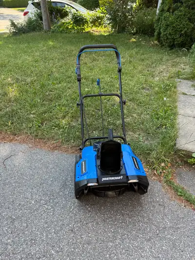 Mastercraft Cordless Electric Snow Blower – Includes 2 Batteries, View more