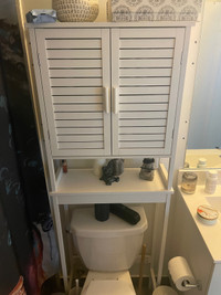 Over toilet storage cabinet 
