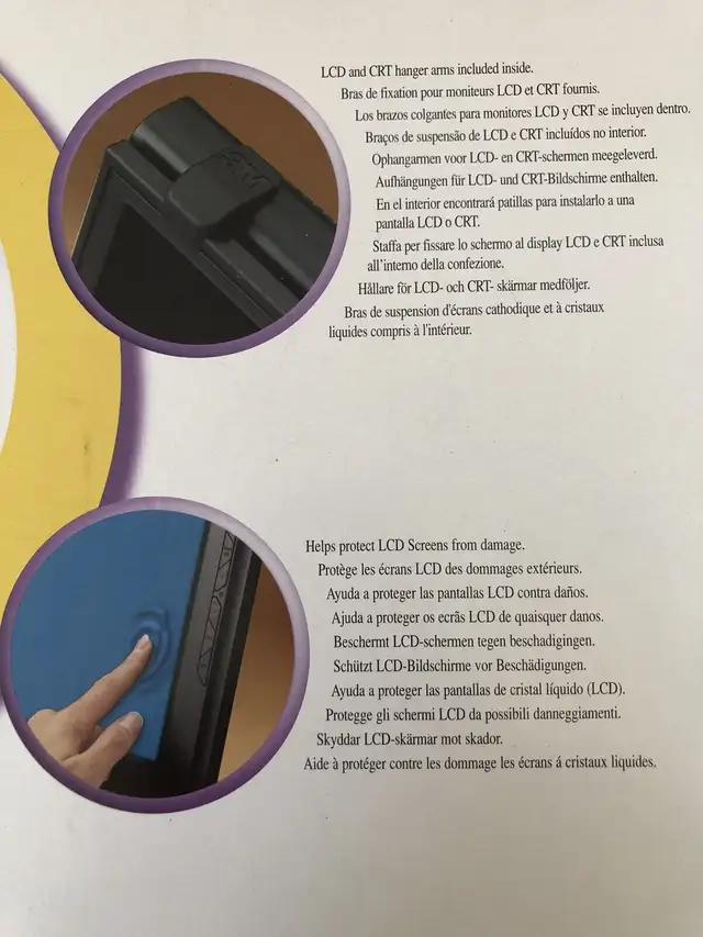 3M Anti Glare Computer Monitor Filter in Desktop Computers in Mississauga / Peel Region - Image 3