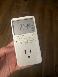Digital Programmable Timer for Electrical Outlets