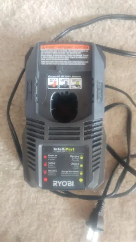 Ryobi P118 18v charger dual chemistry in Power Tools in Peterborough - Image 2