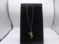 Tinkerbell Necklace Enamel on Metal Disney Jewelry