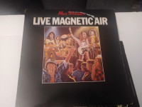 Max Webster Live magnetic air record LP in very good condition 