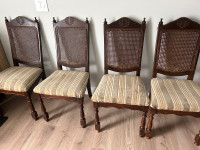  Vintage Quebec 69 Dining Chairs Furniture wood chairs Set of 4