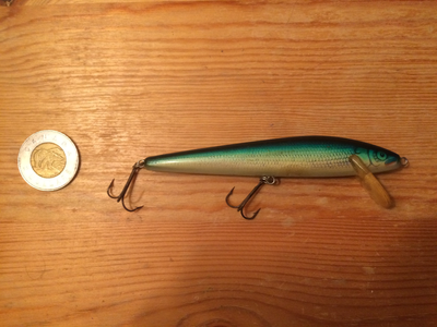 Fishing lure vintage Abu killer imp, View more