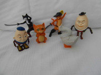 LE CHAT POTTE PUSS IN BOOTS ENSEMBLE 6 FIGURINES MCDONALDS