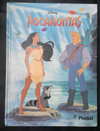 Beau Livre Histoire Illustré de Pocahontas Walt Disney