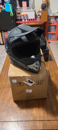 SANQING TREND SKULL DIRT BIKE HELMET 