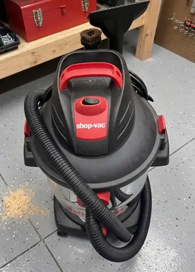 Shop-Vac 12-Gallon 6.0 HP Stainless Steel Wet/Dry Vacuum, View more