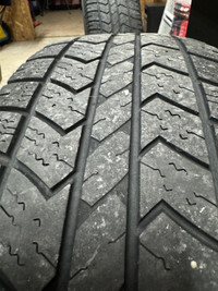 Steel rims and 245/75/17 winter tires