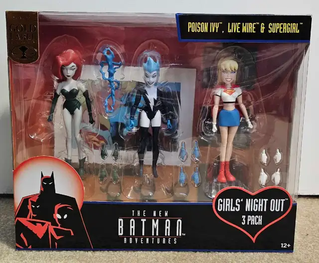 McFarlane Toys The New Batman Adventures Girls Night Out 3 pack