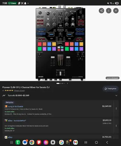 PIONEER DJM S9 MIXER FOR SALE, View more