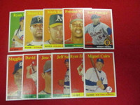 CARTES DE BASEBALL TOPPS 2007 TOPPS HERITAGE CARDS