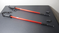 Walking Poles, telescopic, fully adjustable all heights
