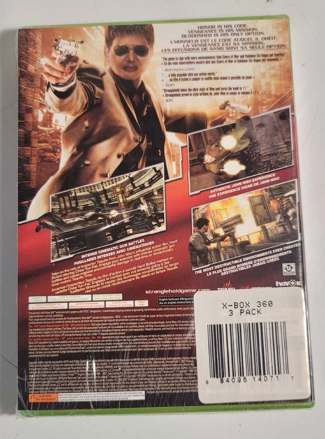 Stranglehold Xbox 360 NEW in XBOX 360 in Barrie - Image 2