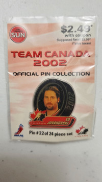New 2002 Toronto Sun Olympic team Canada Hockey Ed Jovanovski