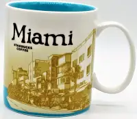 RARE Tasse MIAMI Starbucks mug - ICON series