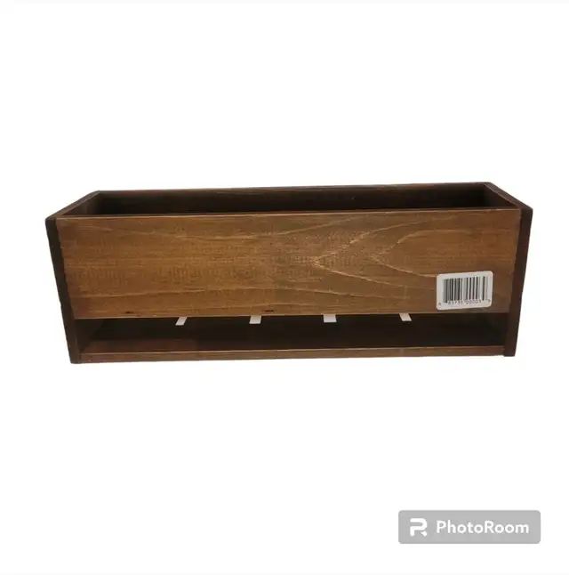 Wooden Wine Rack Shelf - Étagère pour bar in Storage & Organization in City of Montréal - Image 5