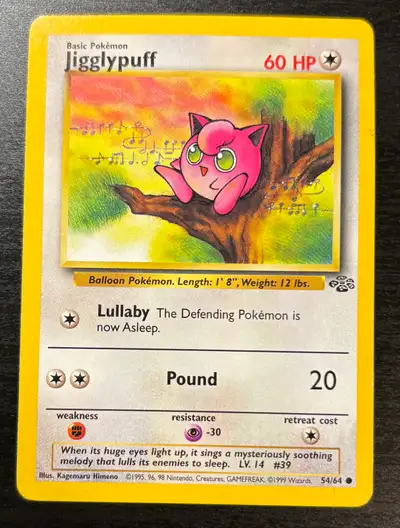 99 Pokemon Jungle Jigglypuff #54/64, View more