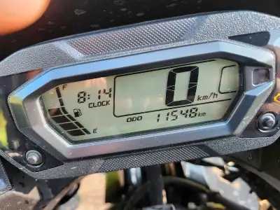 2023 Kawasaki 650s KLR for sale, matching key ignition and trunk. USB power charger installed. 11548...