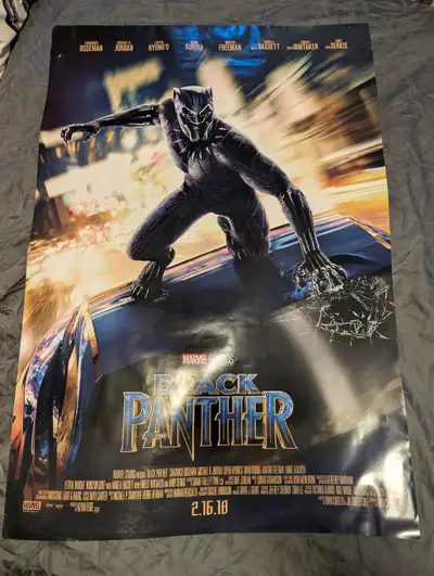Black Panther 1 movie poster, View more
