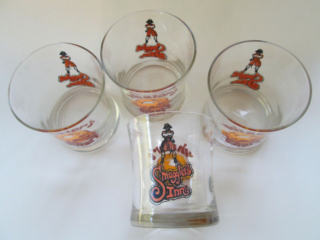 Set of 4 large Whaler's Wharf glasses in Kitchen & Dining Wares in Sudbury
