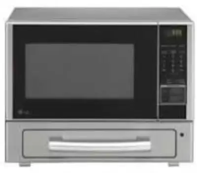 LG microwave with baking drawer, View more