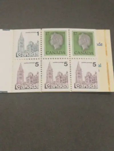 1979 Canada 50 cents booklets x5, View more