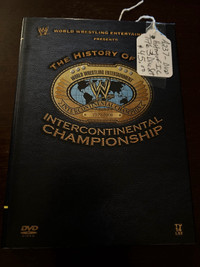 DVD History Intercontinental Belt 3 Discs Set WWE WWF Booth 276