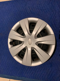 Black Steel Rims 16” - With Silver Subaru hub caps