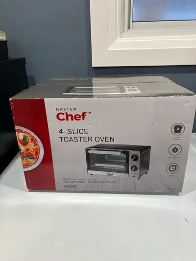 Master chef 4 slice toaster oven, View more