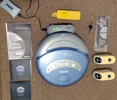 Very good condition - hasn't been used a lot. Self charging. Can be charged via the docking station...