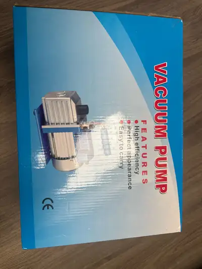 Brand new Vacuum Pump designed for high efficiency, perfect appearance, and easy portability, making...