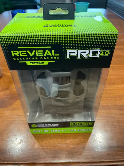 NIB unopened. Tactacam reveal pro 3.0