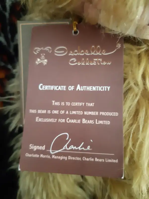 20% off Retired Limited Edition Charlie Bear Lili B Collection in Arts & Collectibles in St. Catharines - Image 7