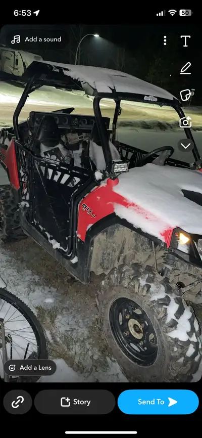 Needs exhaust - brake line driver side -and a boot for the back axle. It has 3500 pound winch and I...