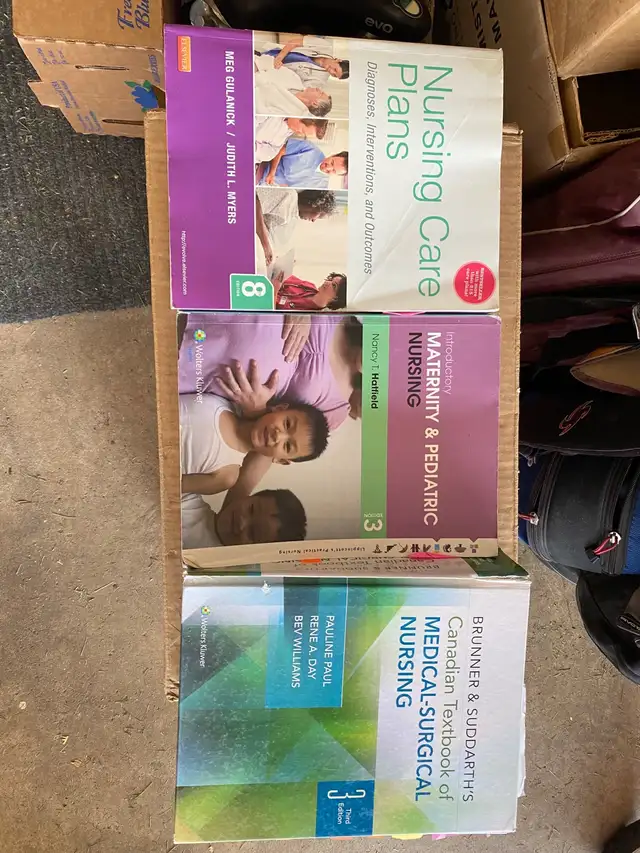 Nursing Textbooks : Nursing Care Plans. Maternity and Pediatric in Textbooks in Saskatoon - Image 2
