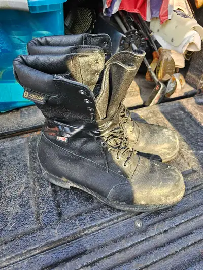 Royer rovak lineman work boots mens size 10 steeltoe, View more