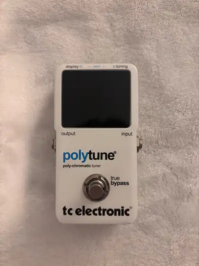 TC electronic polytune Tuner pedal, View more