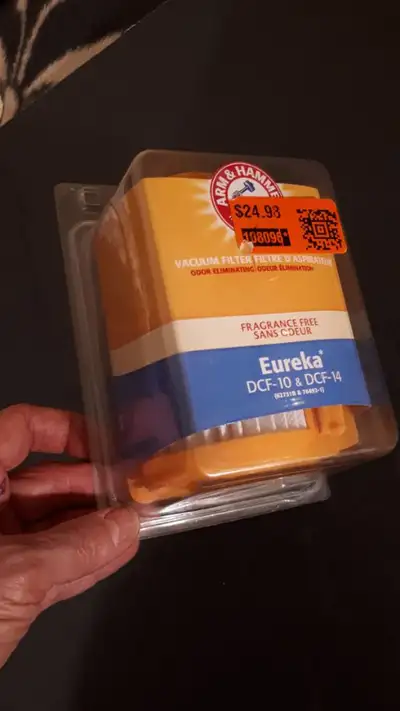 For Sale : This Eureka DCF-10 & DCF-14 Vacuum Filter. It fits Eureka Optima 430 series Upright Vacuu...
