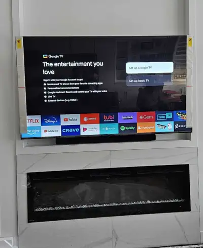 TV mounting / installation, View more