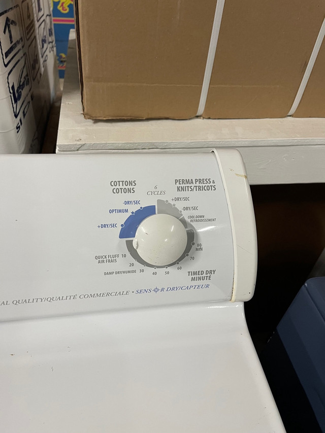 GE electric dryer white works great  in Washers & Dryers in Stratford - Image 4